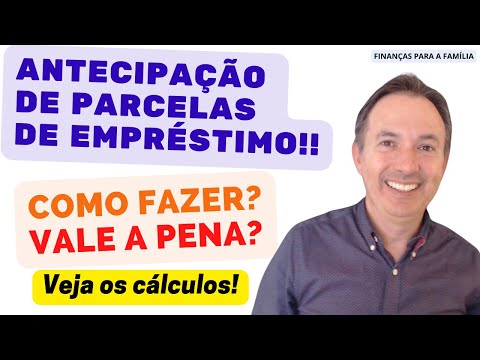 Como calcular parcelas de financiamento de trás para frente?