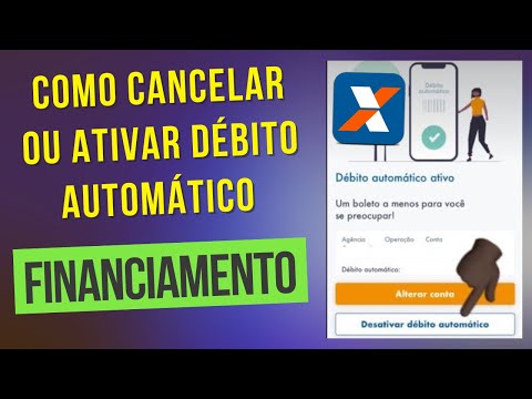 Como cancelar débito automático da Caixa pelo aplicativo?