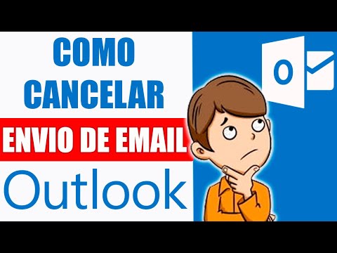 Como cancelar o envio de um email no Outlook?