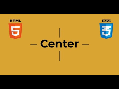 Como centralizar texto no HTML?