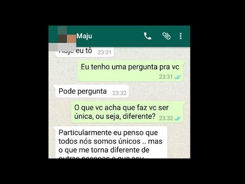 Como chamar uma mina no WhatsApp?