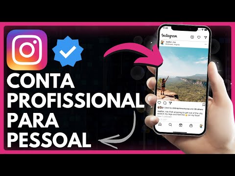 Como colocar a conta do Instagram em modo pessoal?