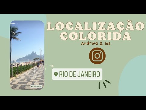 Como colocar cor na localização do Instagram?