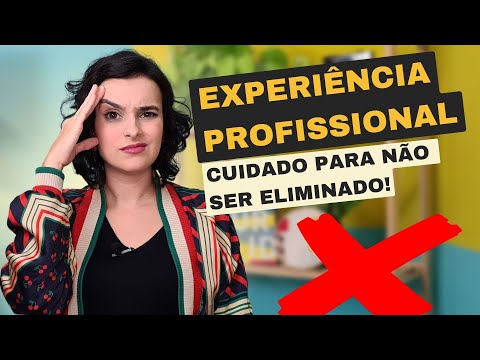 Como colocar experiência profissional no currículo?