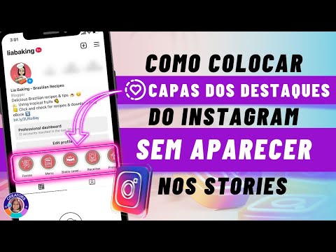 Como colocar nada no destaque do Instagram?