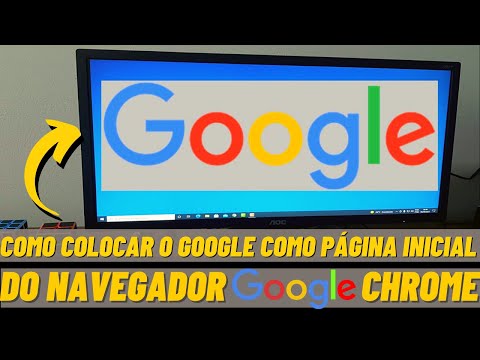 Como colocar o Google na área de trabalho?