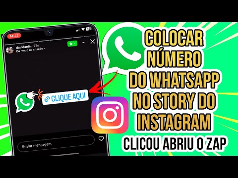 Como colocar o número de WhatsApp no Story do Instagram?