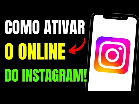 Como colocar o online no Instagram?