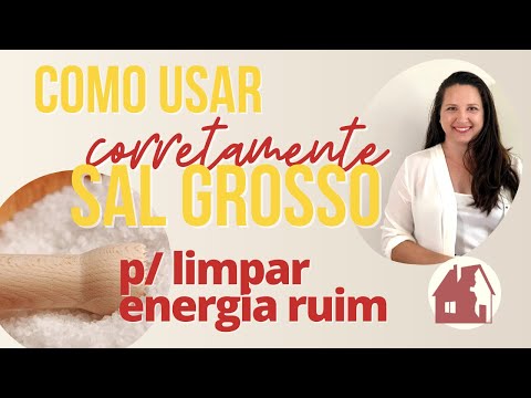 Como colocar sal grosso no quarto para purificar o ambiente?