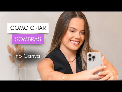 Como colocar sombra no Canva?