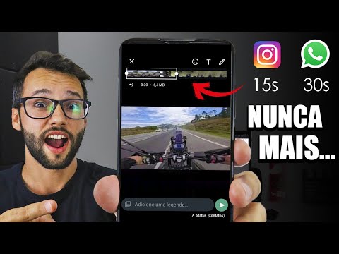 Como colocar um vídeo inteiro no status do WhatsApp?