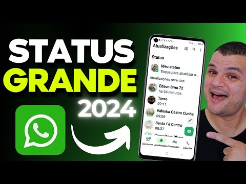 Como colocar um vídeo inteiro no status do WhatsApp?