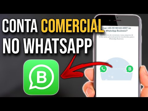 Como colocar uma conta comercial no WhatsApp?