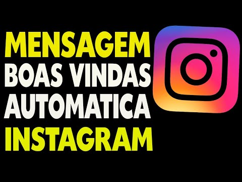 Como colocar uma mensagem de boas-vindas no Instagram?