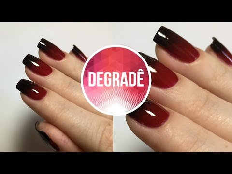 Como combinar unhas vermelhas com preto?