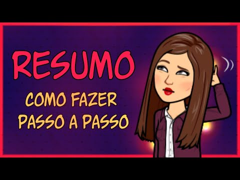 Como começar um resumo?