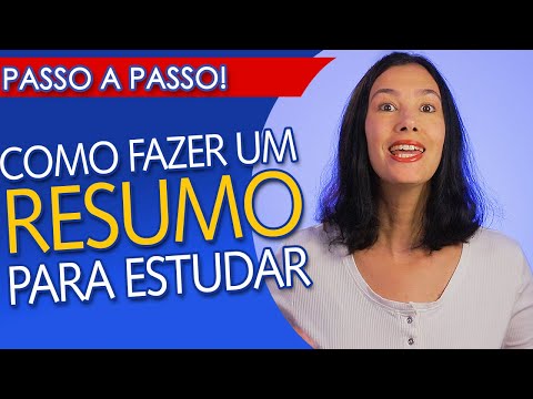 Como começar um resumo de um texto?