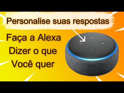 Como configurar a Alexa para ser mal-educada?