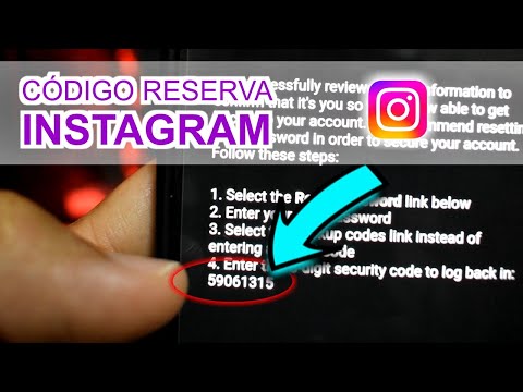 Como conseguir o código para entrar no Instagram?