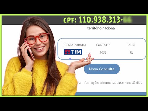 Como conseguir o telefone através do CPF?