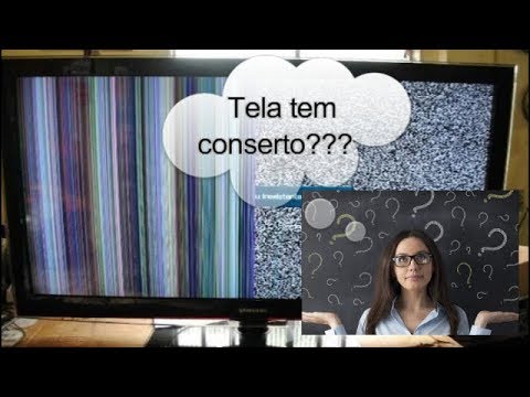 Como consertar um display queimado?