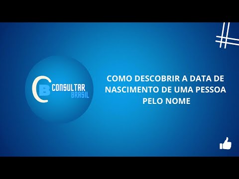 Como consultar a data de nascimento pelo nome?