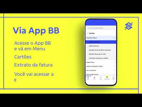 Como consultar a fatura do Banco do Brasil?