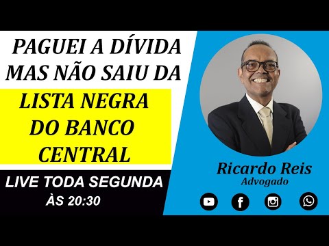 Como consultar a lista negra do Banco Central?