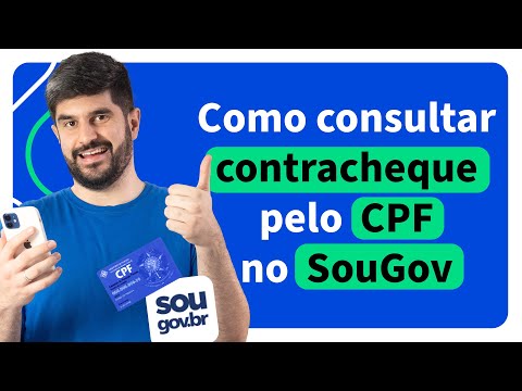 Como consultar o contracheque pelo CPF?