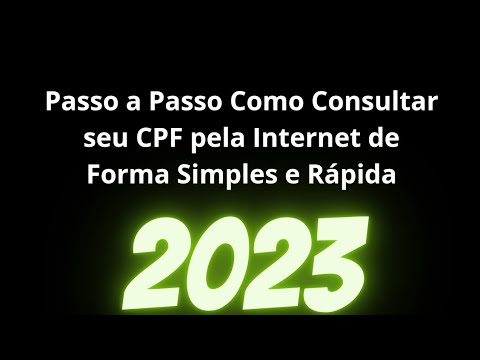 Como consultar o CPF de forma simples e rápida?