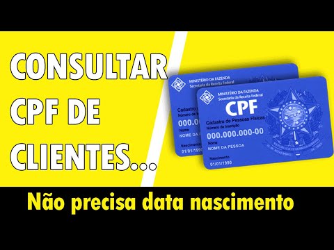 Como consultar o CPF de terceiros?