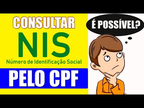 Como consultar o NIS pelo número do CPF?