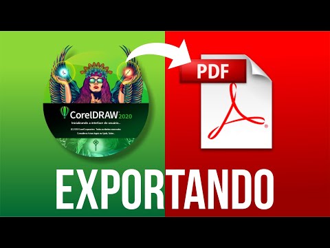 Como converter CDR para PDF?