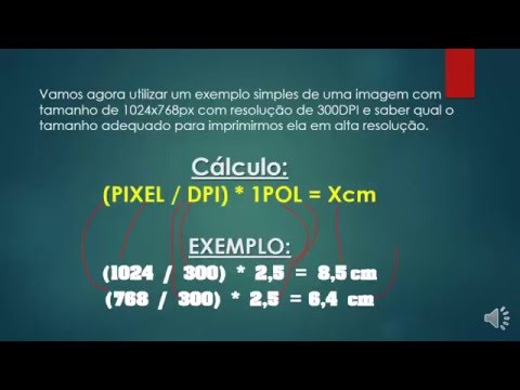 Como converter cm em pixel?