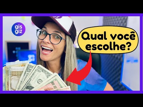 Como converter dólar em real?