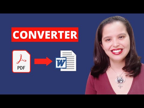 Como converter PDF para Word?