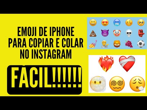 Como copiar e colar emojis do iPhone no Instagram?