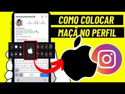 Como copiar o símbolo da Apple?