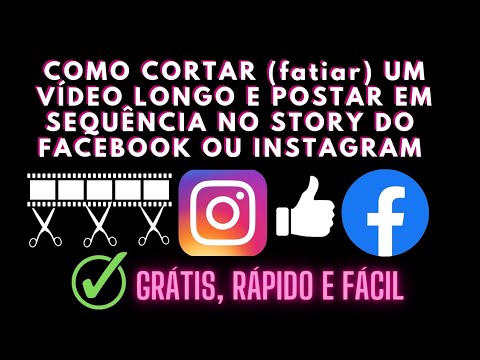 Como cortar um vídeo no Instagram?