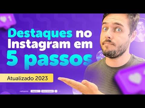 Como criar destaques no Instagram sem nome?