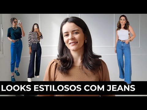 Como criar o look perfeito com calça jeans?