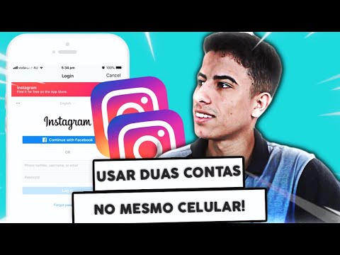 Como criar outra conta no Instagram no mesmo celular?