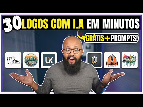 Como criar um logo grátis usando IA?