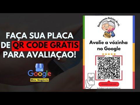 Como criar um QR Code para avaliação do Google?