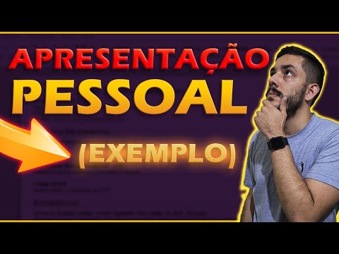 Como criar uma apresentação pessoal criativa pronta?