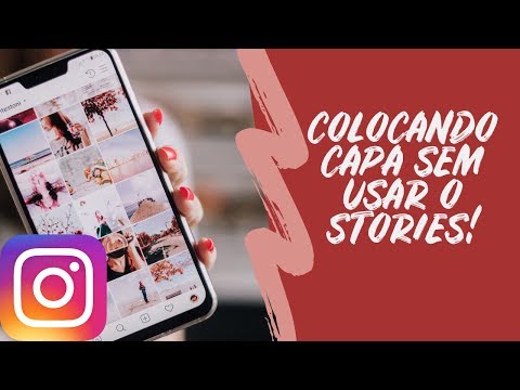 Como criar uma capa para destaque do Instagram na cor preta?