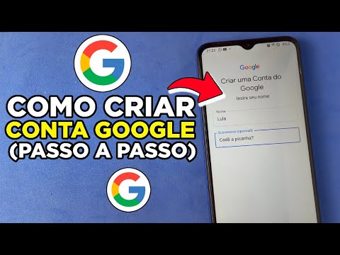 Como criar uma conta do Google?