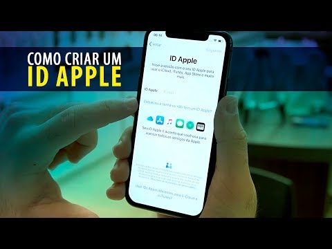 Como criar uma conta ID Apple?