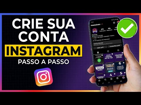 Como criar uma conta no Instagram?