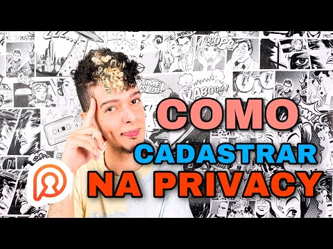 Como criar uma conta no Privacy?